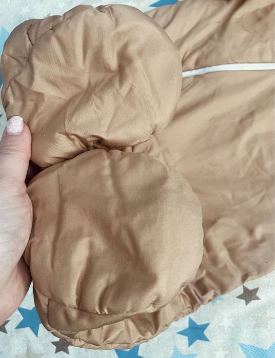 Демісезоний комбінезон Plamka "Sweet heart" золотий, 86 розмір