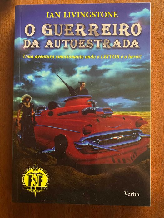 O Guerreiro da Autoestrada, de Ian Livingstone - Aventuras Fantásticas Babel/Verbo