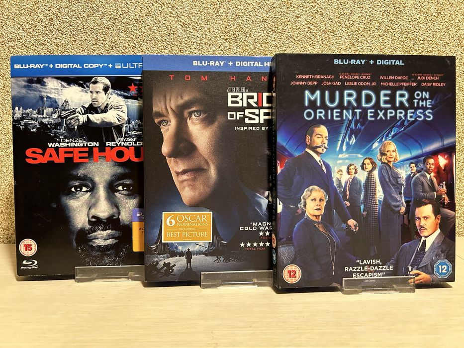 Blu-ray диски Бладшот/ Ярость/ Советник/ Неуправляемый /На линии огня