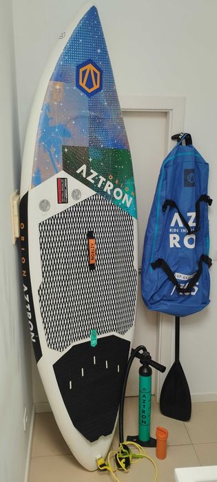 Prancha paddle surf como nova tudo original aztron