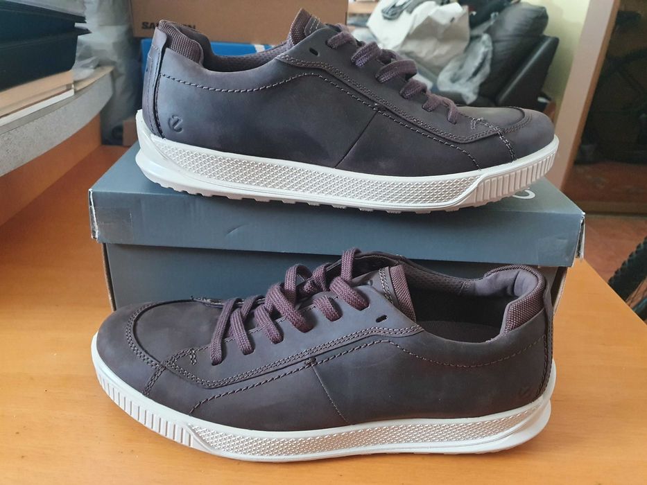 Buty męskie skórzane sneakersy  Ecco Byway  45 EU
