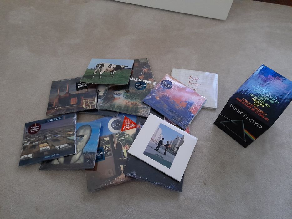 Coleção de CDs Pink Floyd