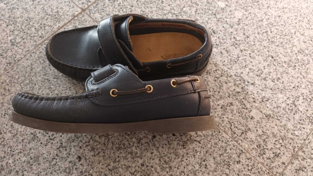 Sapatos Mocassins Azuis n.º 36 - Como Novos