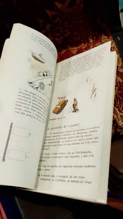 Jogos e Passatempos para os passeios de Automóvel 1976