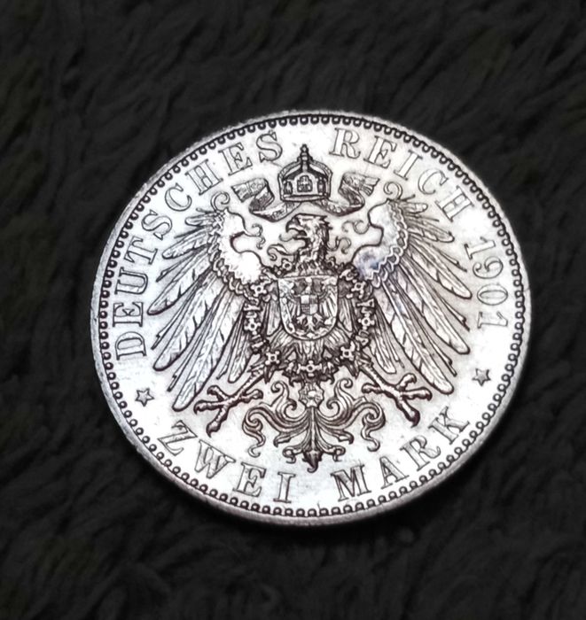 Cesarstwo  N . 2  marki 1901 r.