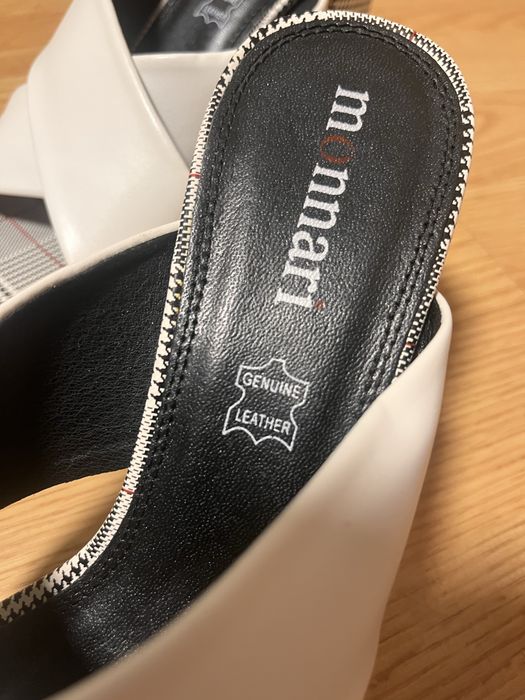 nowe skórzane buty monnari