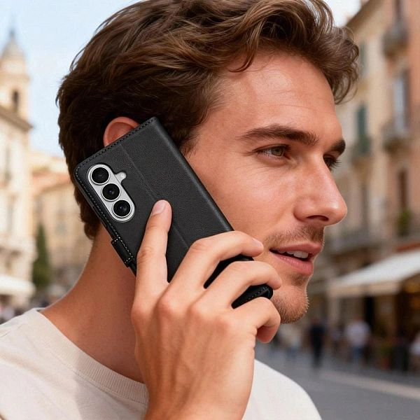Etui Tech-Protect Wallet na Samasung Galaxy A36 / A56 / A37/5G - czarn