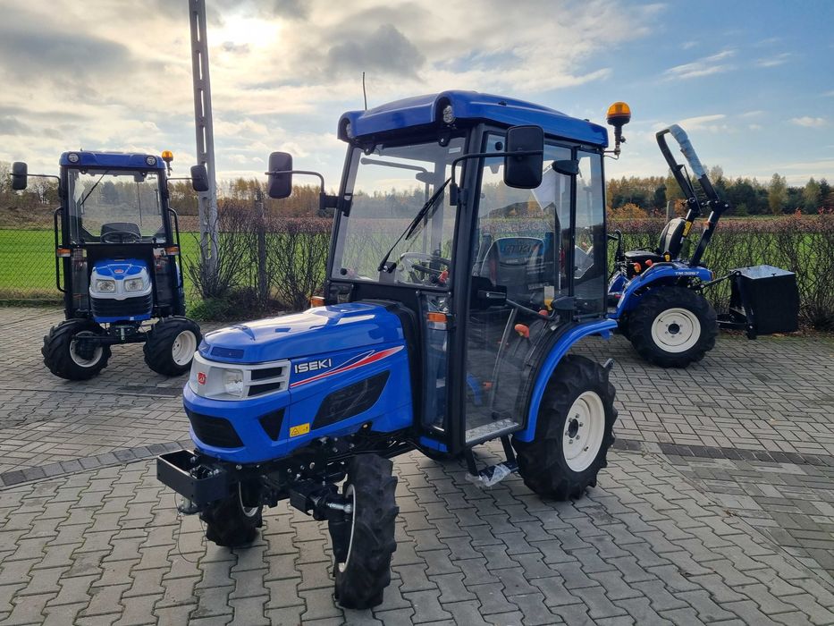 Traktor Iseki TM3267 moc 30 KM napęd 4x4 z kabiną w Super cenie