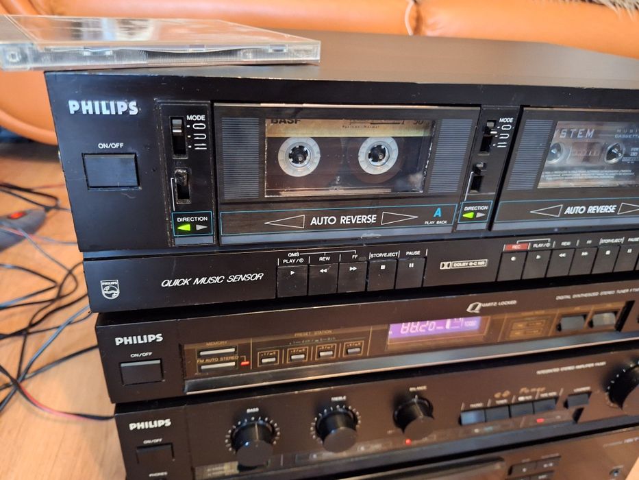 Wieża stereo PHILIPS, CD Kenwood