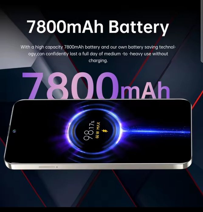 Smartphone  M17 Pro Max 22G×2TB