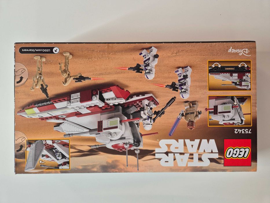 LEGO Star Wars 75342 Czołg Republiki | Kolekcjonerskie | Nowe |