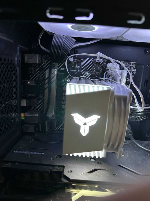 Продам prime b560m-k - 10400f - 8x2gb озу Balistix Crucial 3200mhz white