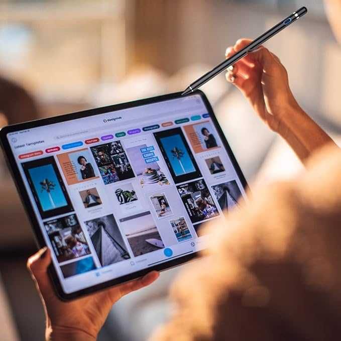 Rysik aktywny do wszystkich ekranów dotykowych czarny