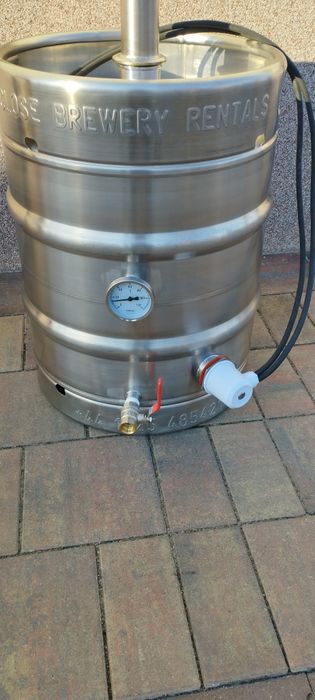 Destylator, keg 50 L, odstojniki