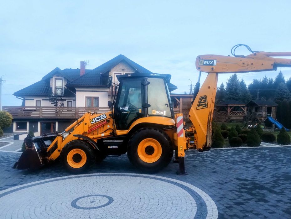 Koparko Ładowarka JCB 3 CX Contractor Bardzo Dobry Stan 3 Łyżki