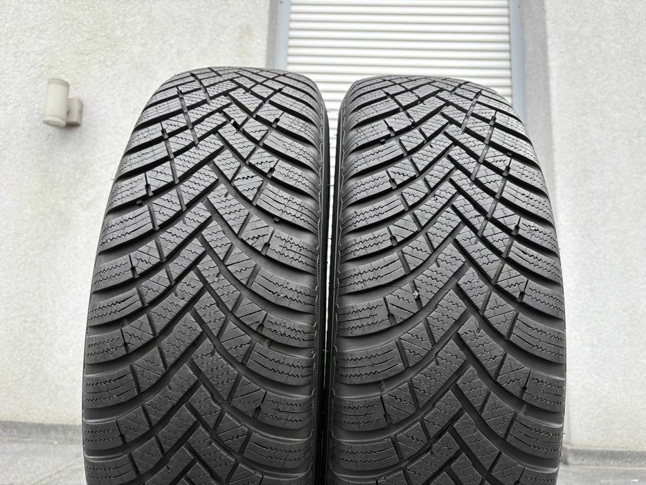 2szt zimowe 215/65R16 Hankook 7,6mm 2023r świetny stan! Z988 gwarancja