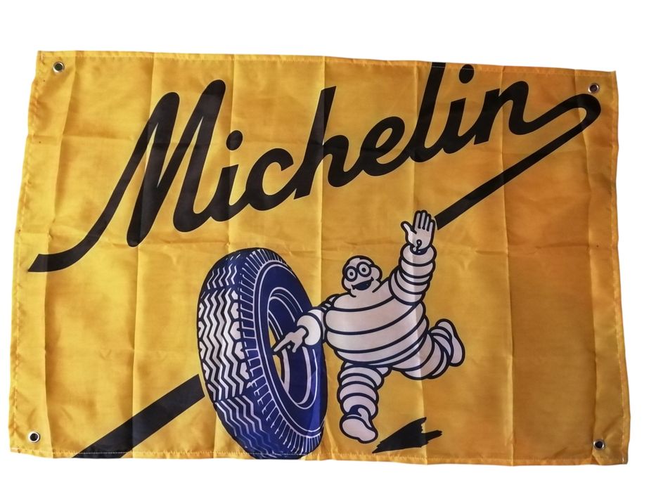 Постер Michelin шини, жовтий, колесо плакат авто, СТО декор