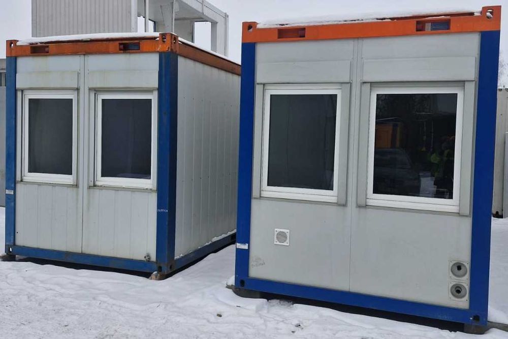 Kontener socjalny biurowy magazynowy mieszkalny usługowy 6x2,5 m