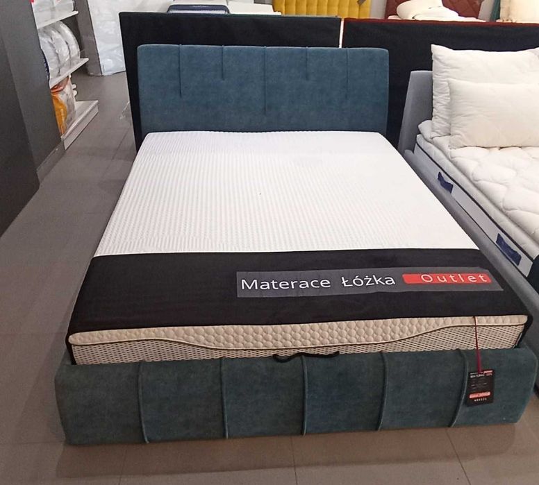 Łóżko Elegance Premium z pojemnikiem 160x200