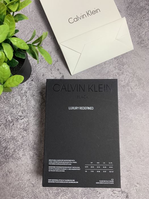Calvin Klein Black — чоловічі боксери, набір 3 шт труси