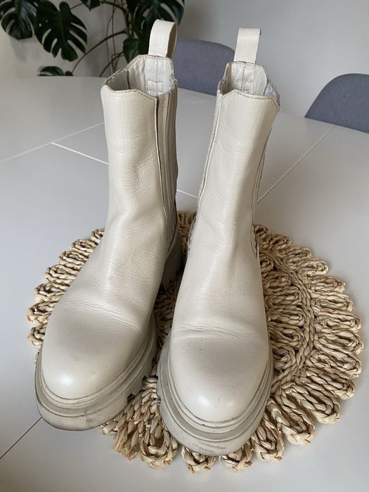 Badura skórzane buty 38