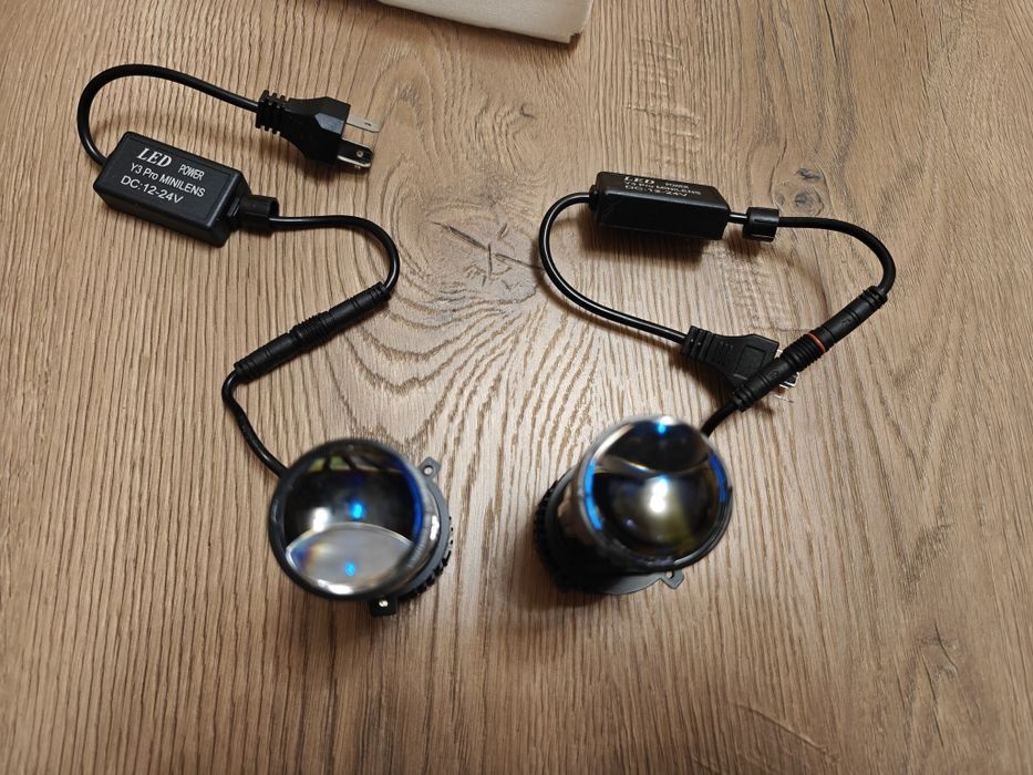 Y3 pro, Y3 H4 110w міні лінзи мини линзы.Дальній через лінзу. Комплект
