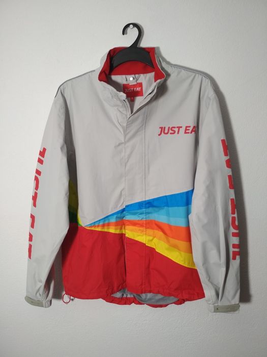 Just Eat wiatrówka lekka kurtka streetwear M