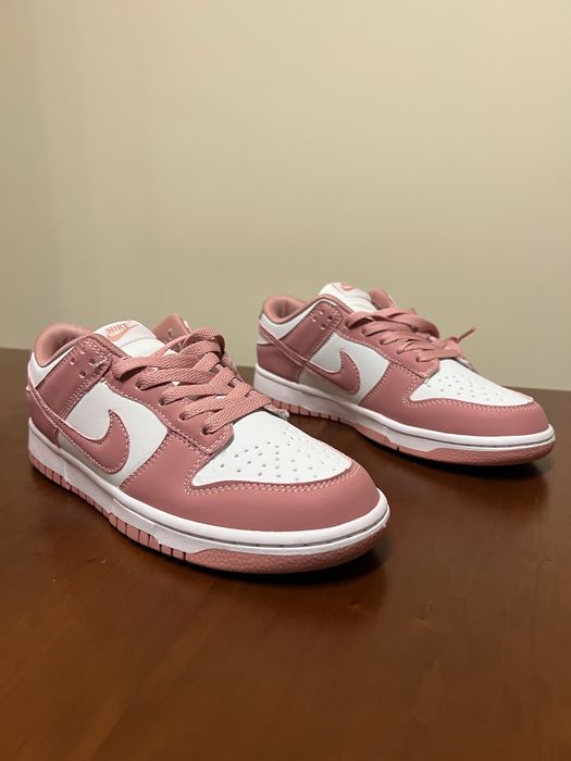 Nike Dunk Low Rosa e Branco