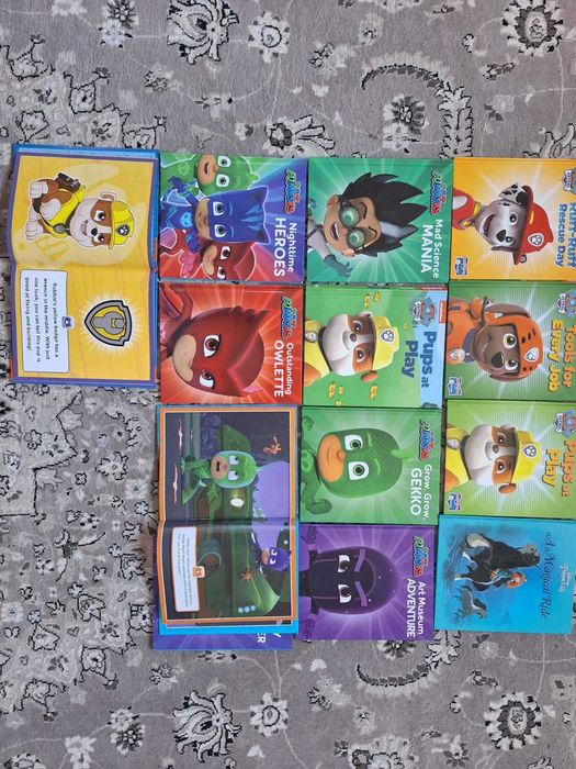 Книги Щенячий патруль+PJ Masks Кетбой англійською