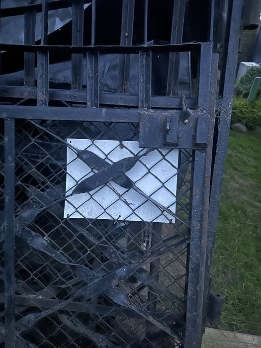 Brama kuta z furtka