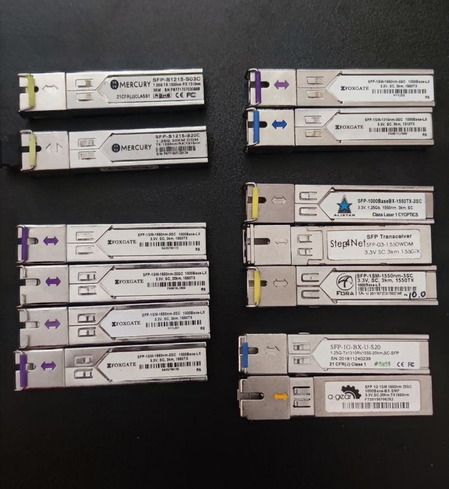 SFP модулі 3 та 20км