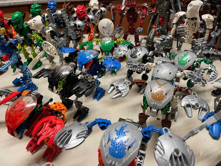 Bionicles 1ª, 2ª e 3ª geração