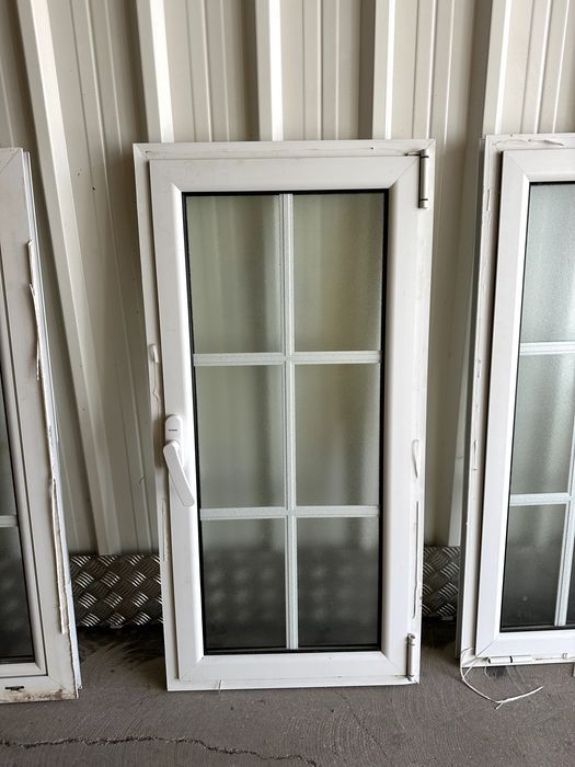 Technal Aluminum Windows with Double Glazing, Various Sizes – See Description64376377535361124