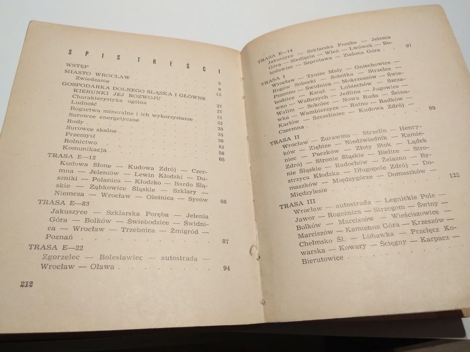 Stary przewodnik turystyczny Dolny Śląsk z 1965 roku