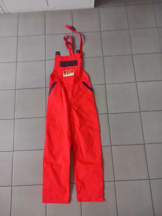 Spodnie komplet roboczy ogrodniczki z bluzą