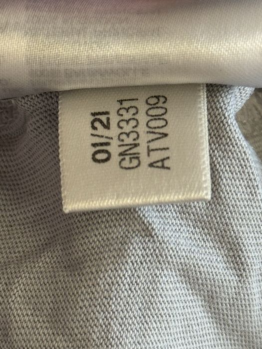 Koszulka Adidas L szara logowana RYV tshirt modna