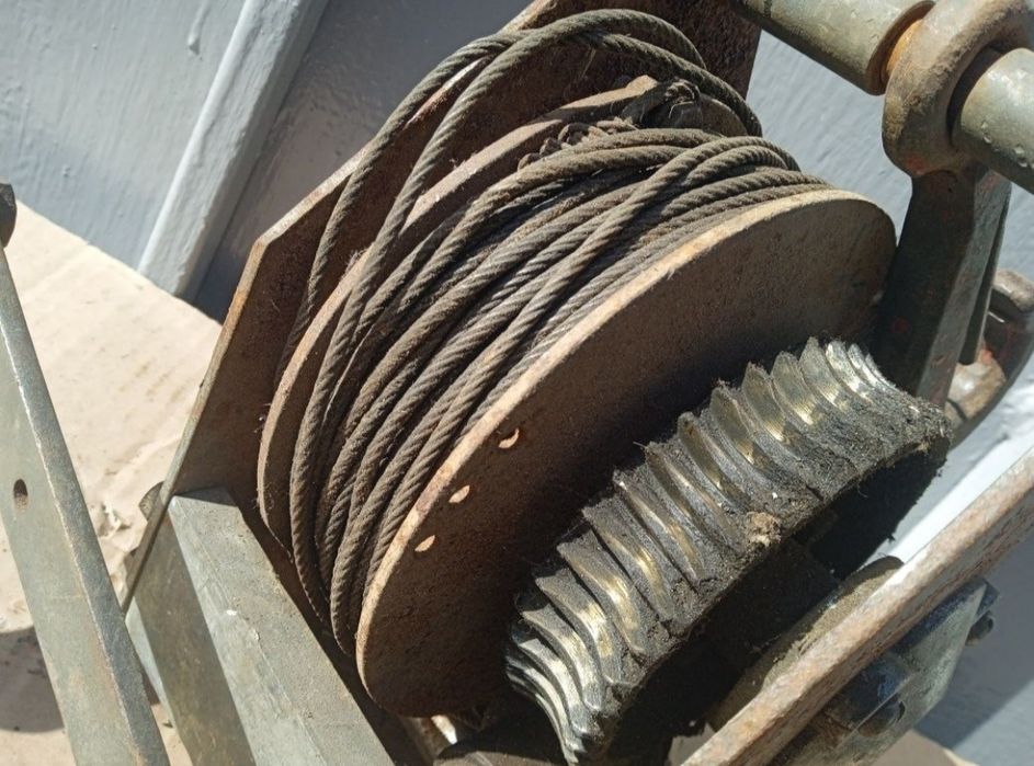 Авто лебёдка механическая 500 кг лебідка СССР