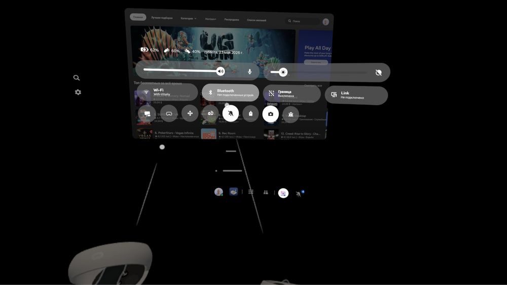 Очки виртуальной реальности Meta oculus quest 2 256gb+ elite strap +чехол КАК НОВЫЙ