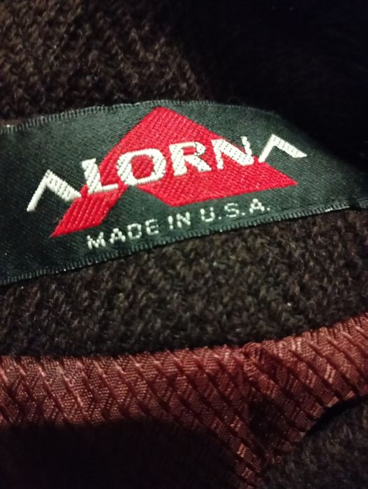 Brązowy wełniany płaszcz Alorna  r.L