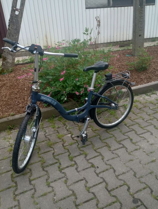 Rower składany mieszczący  się wbagażniku.