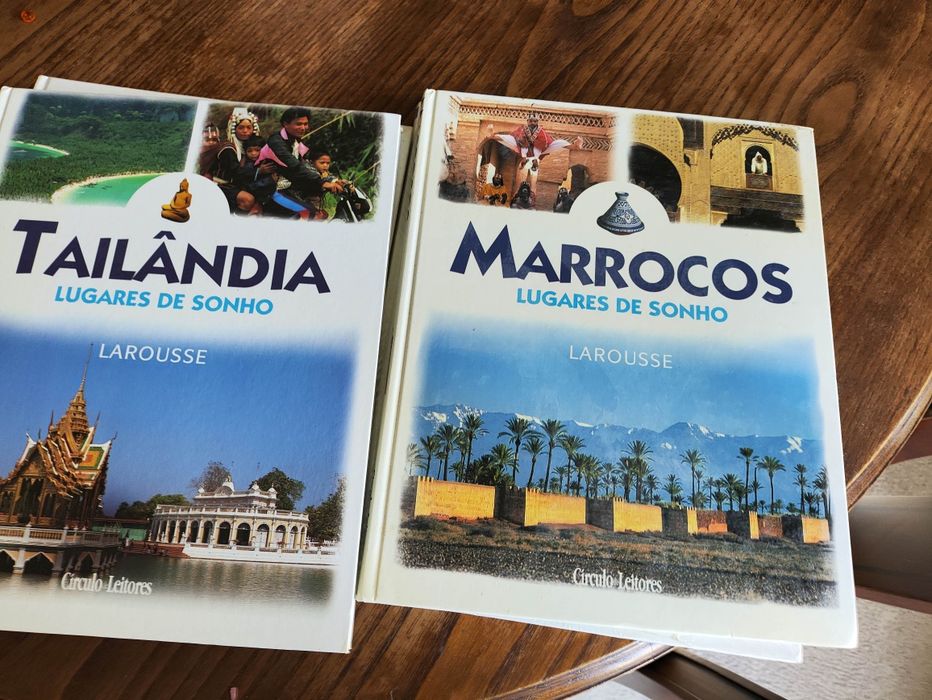 Livros coleção lugares de sonho círculo de leitores novos