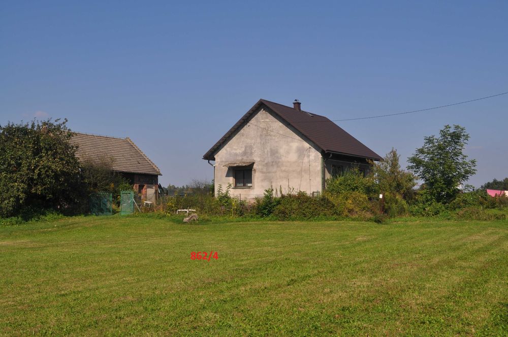 Dwie działki budowlane 34,27 ar oraz 11,51 ar  Wołowice blisko Krakowa