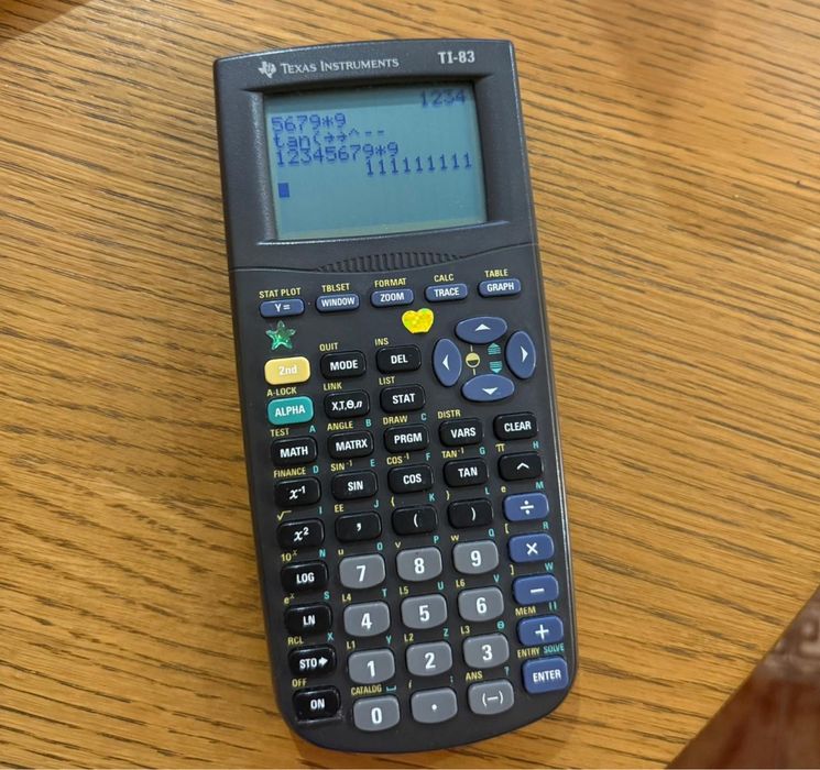 графічний калькулятор Texas Instruments TI-83 Titanium