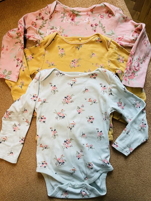 Боді з довгим рукавом на дівчинку next 2-3 роки 98 см