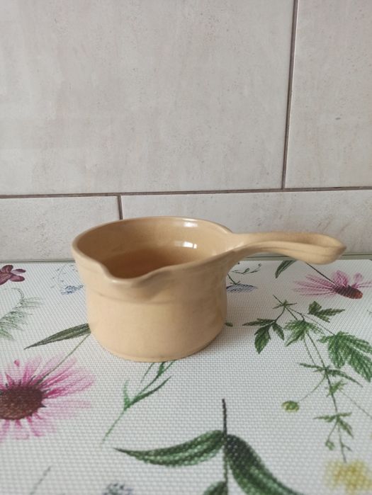 Czerpak rondel ceramika Bolesławiec