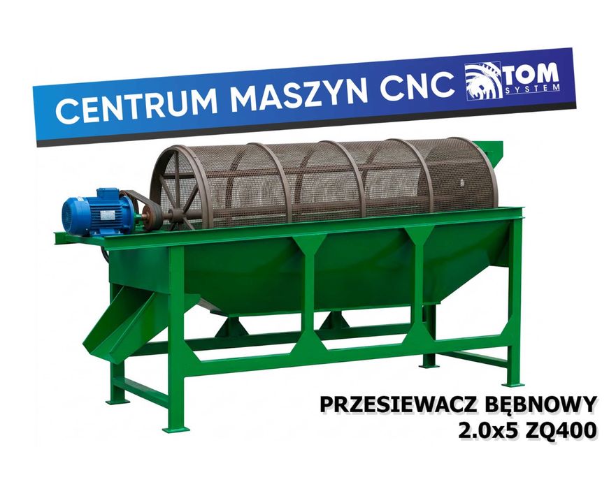 Przesiewacz Bębnowy 2.0x5 ZQ400
