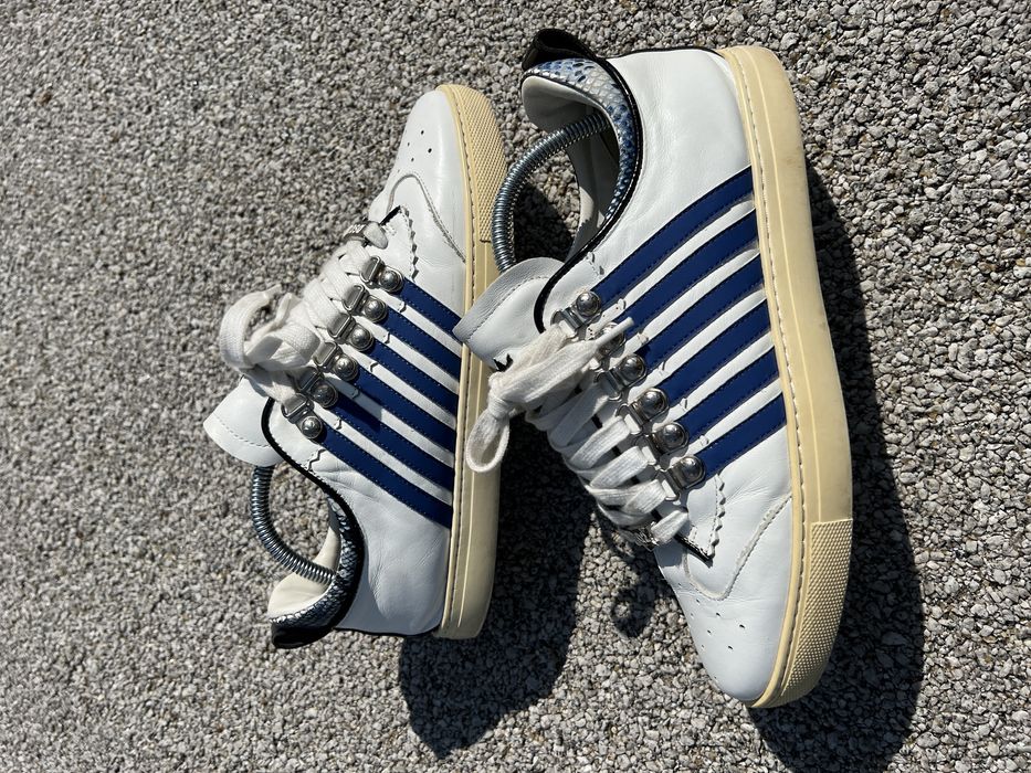 Dsquared2 sneakersy buty sportowe 39 skórzane