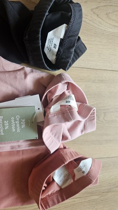 Legginsy h&m rozmiar 140 nowe rybaczki