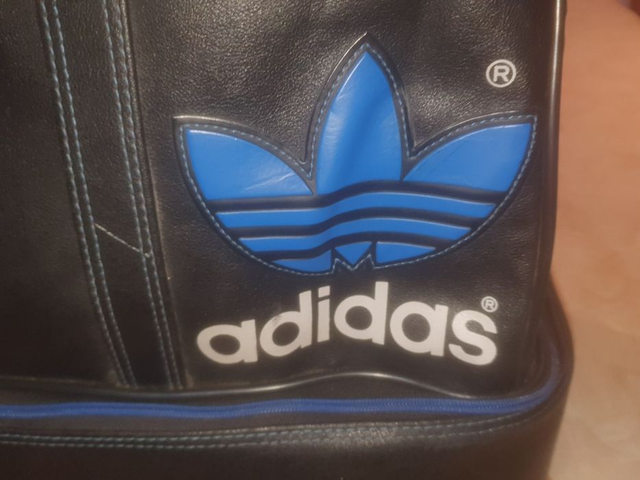 Saco de couro Adidas