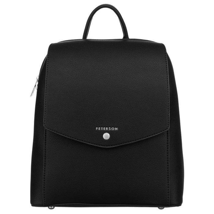 stylowy plecak damski z klapką - peterson
